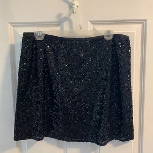 J. Crew Sequined Mini Skirt
